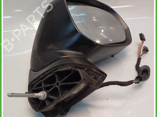 Right mirror PEUGEOT 3008 I MPV (0U_) 1.6 HDi | BP26733231C27 