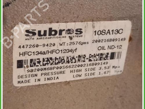 AC compressor SUZUKI BALENO (FW, EW) 1.2 (A1K412) | BP40149136M34 - Image 5