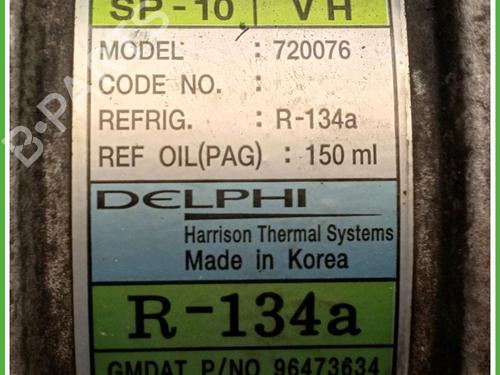 AC compressor CHEVROLET AVEO / KALOS Hatchback (T200) 1.2 | BP31181925M34