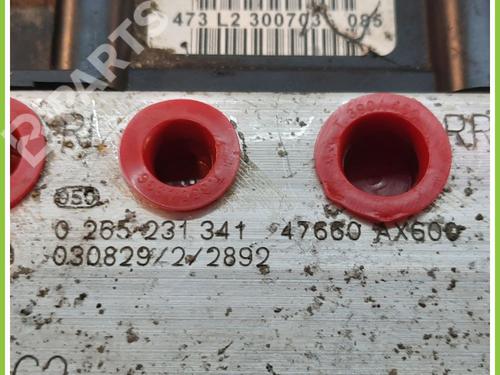ABS pump NISSAN MICRA III (K12) 1.2 16V | BP11367989M43 