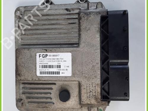 Used Engine control unit (ECU) FIAT GRANDE PUNTO (199_) 1.3 D Multijet (75 hp) 13319333
