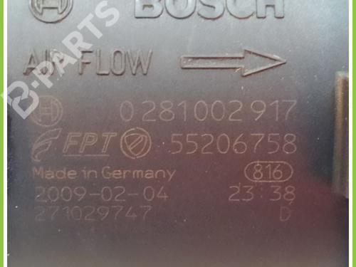Mass air flow sensor ALFA ROMEO MITO (955_) 1.6 JTDM (955AXC1B) | BP11788647M95 