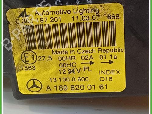 Left headlight MERCEDES-BENZ A-CLASS (W169) A 180 CDI (169.007, 169.307) | BP40137611C28 - Image 4