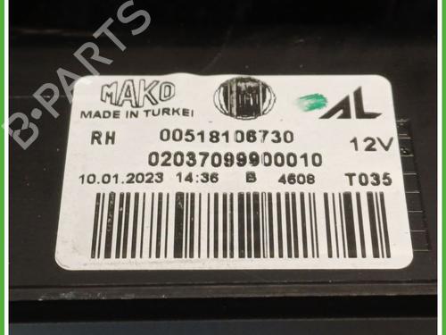 Right taillight FIAT DOBLO Cargo (263_) 1.6 D Multijet (263WXD1B, 263WXR1B, 263WXX1B, 263ZXD1B,... | BP29914454C35