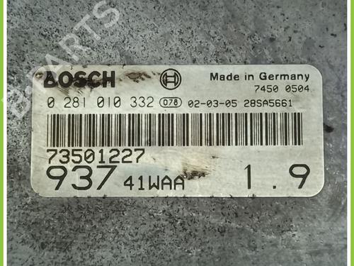 Engine control unit (ECU) ALFA ROMEO 147 (937_) 1.9 JTD (937.AXD1A, 937.BXD1A, 937.AXV1A, 937.BXB1A,... | BP13259353M57 