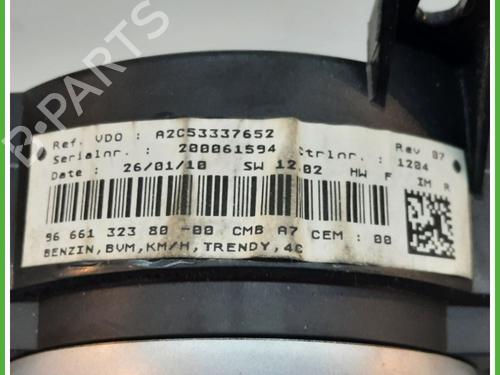 Instrument cluster PEUGEOT 207 SW (WK_) 1.4 | BP12961142C47 
