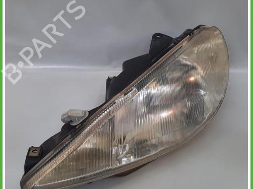 Used Left headlight PEUGEOT 206 Hatchback (2A/C) 1.4 i (75 hp) 15012164