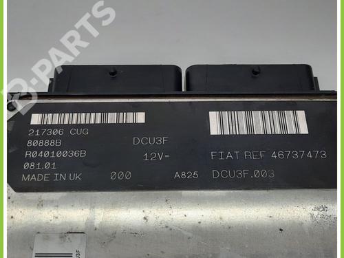 Engine control unit (ECU) FIAT DOBLO Box Body/MPV (223_) 1.9 D (223ZXB1A) | BP11369240M57 