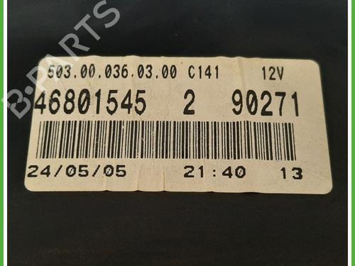 Instrument cluster FIAT PANDA (169_) 1.1 (169.AXA1A) | BP12265795C47 