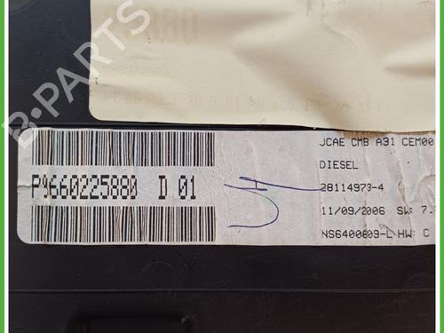 Instrument cluster CITROËN C2 (JM_) 1.4 HDi | BP15942652C47 