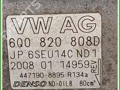 AC compressor SEAT IBIZA IV SC (6J1, 6P5) 1.4 | BP29498906M34 