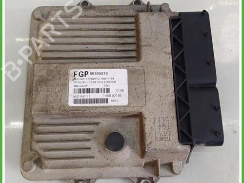 Used Engine control unit (ECU) Engine control unit (ECU) LANCIA YPSILON (843_) 1.3 JTD (843.AXD11, 843.AXD1A) (70 hp) 40141598 40141598