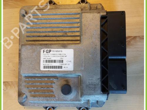 Engine control unit (ECU) LANCIA YPSILON (843_) 1.3 D Multijet (843.AXF11, 843.AXF1A, 843.AXM11,... | BP13372209M57 
