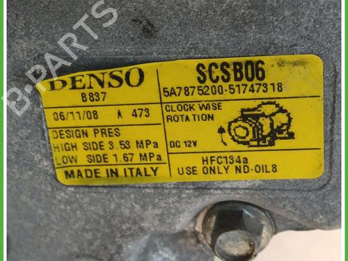 AC compressor FIAT BRAVO II (198_) 1.4 (198AXA1B) | BP28128289M34 