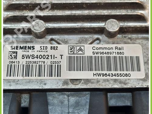 Engine control unit (ECU) CITROËN C3 I (FC_, FN_) 1.4 HDi | BP11731078M57 