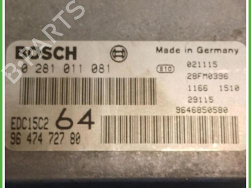 Engine control unit (ECU) PEUGEOT 307 (3A/C) 2.0 HDi 110 | BP40145352M57 - Image 3