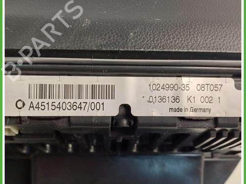 Cockpit SMART FORTWO Coupe (451) 1.0 (451.331, 451.380) | BP24483408C47 