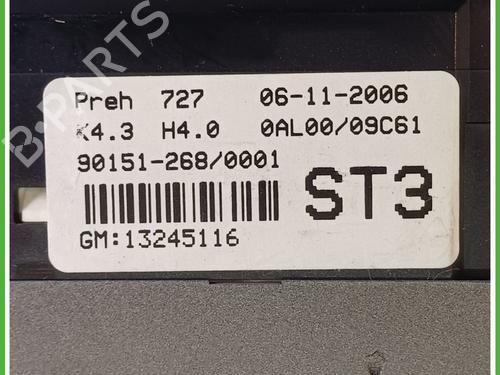 Climate control OPEL ASTRA H Estate (A04) 1.7 CDTI (L35) | BP15554023I5 