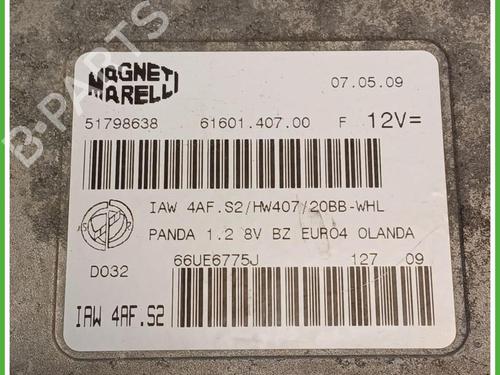 Engine control unit (ECU) FIAT PANDA (169_) 1.2 (169.AXB11, 169.AXB1A) | BP40144625M57 - Image 2