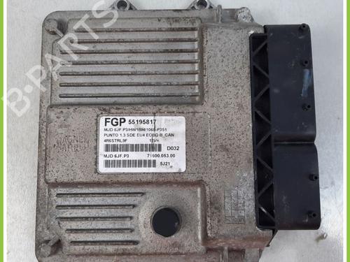 Used Engine control unit (ECU) FIAT GRANDE PUNTO (199_) 1.3 D Multijet (199.AXD11, 199.AXD1A, 199.AXD1B,... (90 hp) 13319309