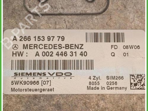 Engine control unit (ECU) MERCEDES-BENZ A-CLASS (W169) A 160 (169.031, 169.331) | BP40145756M57 - Image 2