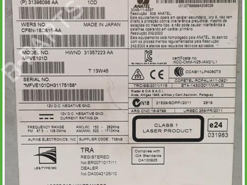 Radio VOLVO V40 Cross Country (526) D2 | BP22440973E6 