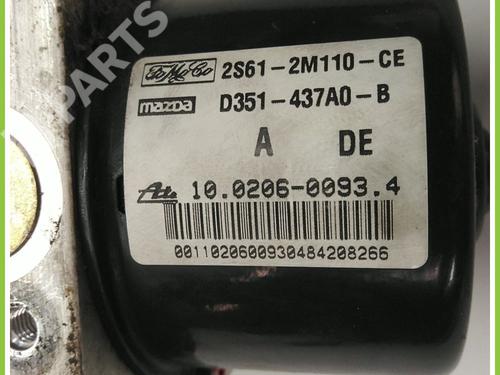 ABS pump FORD FIESTA V (JH_, JD_) 1.4 TDCi | BP11369526M43 