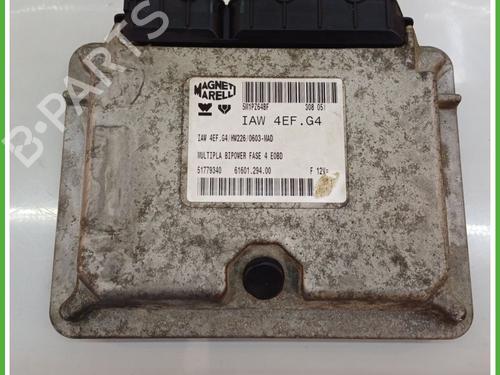 Computer motormanagement FIAT MULTIPLA (186_) 1.6 16V Bipower (186AXC1A) (103 hp) 18153021