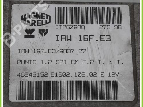 Engine control unit (ECU) FIAT PUNTO (176_) 60 1.2 (176AP, 176AR, 176AQ, 176BB) | BP11368857M57 