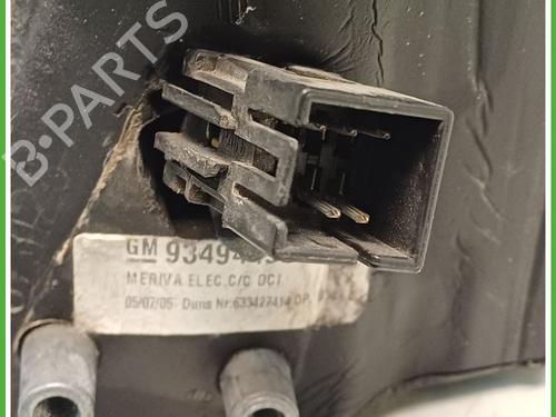 Right mirror OPEL MERIVA A MPV (X03) 1.6 16V (E75) | BP22380207C27 