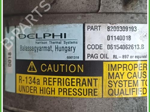 AC compressor RENAULT MEGANE II (BM0/1_, CM0/1_) 2.0 Renault Sport | BP21217018M34 