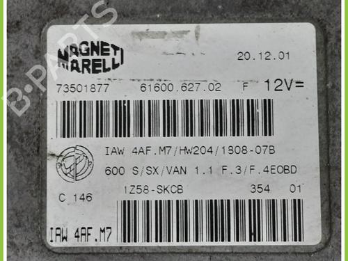 Engine control unit (ECU) FIAT SEICENTO / 600 (187_) 1.1 (187AXB, 187AXB1A, 187AXC1A02) | BP13319340M57 