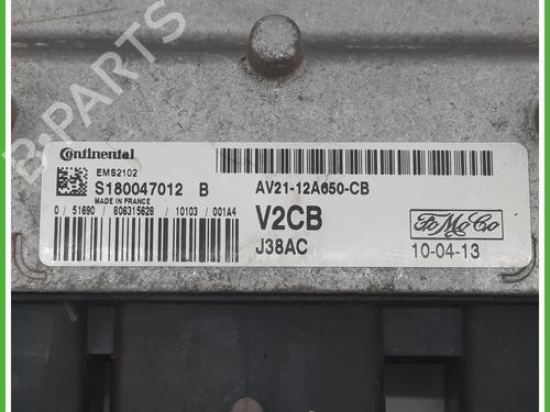 Engine control unit (ECU) FORD FIESTA VI (CB1, CCN) 1.25 | BP14981072M57 