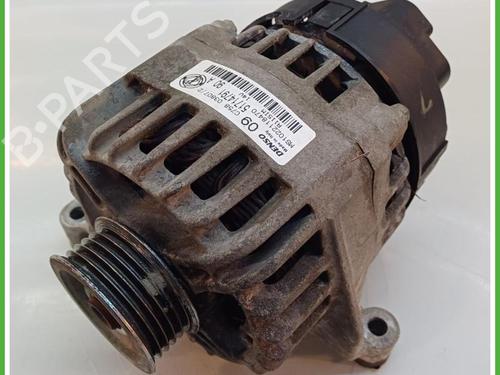 Used Alternator Alternator LANCIA YPSILON (843_) 1.2 (843.AXA1A) (60 hp) 40138095 40138095
