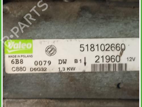 Starter FIAT GRANDE PUNTO (199_) 1.3 D Multijet (199.AXD11, 199.AXD1A, 199.AXD1B,... | BP29935244M8