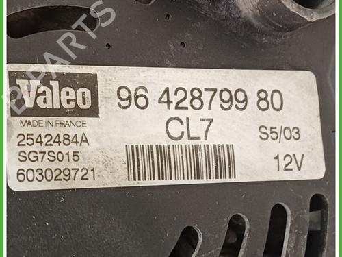 Alternator PEUGEOT 206 Hatchback (2A/C) 1.1 i | BP28289022M7