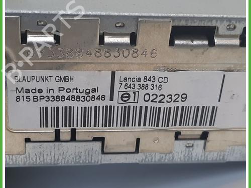Bilradio LANCIA YPSILON (843_) 1.3 JTD (843.AXD11, 843.AXD1A) | BP13708196E6 