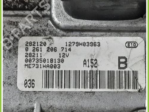 Engine control unit (ECU) ALFA ROMEO 147 (937_) 1.6 16V T.SPARK ECO (937.AXA1A, 937.BXA1A) | BP13259390M57 