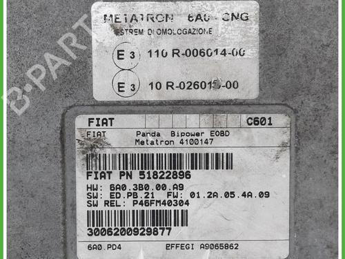 Engine control unit (ECU) FIAT PANDA (169_) 1.2 4x4 (169.AXB2A) | BP40131375M57 - Image 3