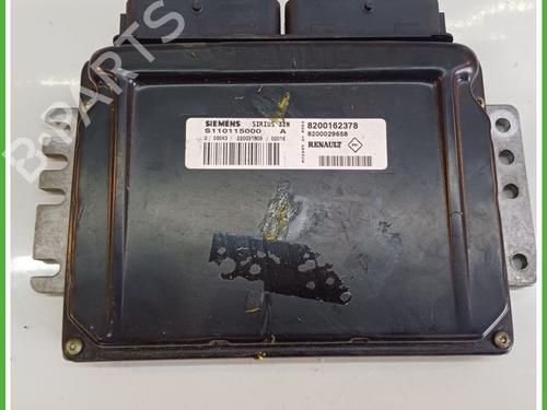 Used Engine control unit (ECU) RENAULT CLIO II (BB_, CB_) 1.2 (BB0A, BB0F, BB10, BB1K, BB28, BB2D, BB2H, CB0A,... (58 hp) 20107108