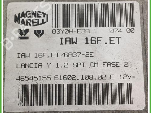 Engine control unit (ECU) LANCIA Y (840_) 1.2 (840AA, 840AF1A) | BP25836631M57 