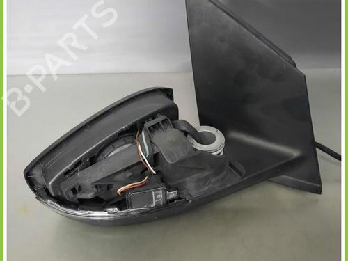 Right mirror VW POLO V (6R1, 6C1) 1.6 BiFuel | BP13532638C27 