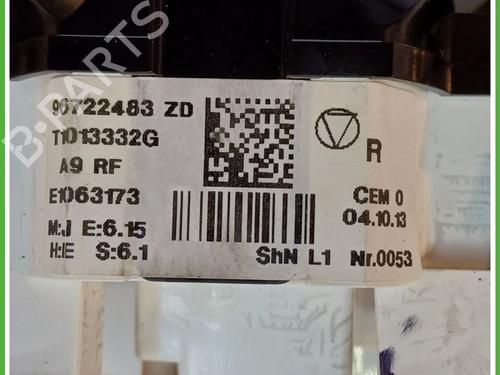 Climate control PEUGEOT 208 I (CA_, CC_) 1.2 VTI 82 | BP17612311I5 