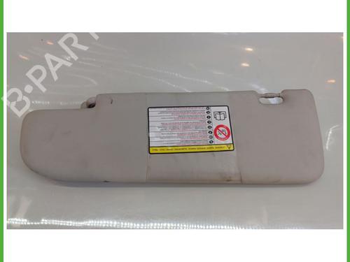 Used Right sun visor FIAT PANDA (312_, 319_) 0.9 Natural Power (312PXG1A, 312PYC1A) (86 hp) 18893013