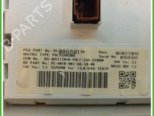 Instrument cluster PEUGEOT 208 I (CA_, CC_) 1.6 HDi | BP13905787C47 