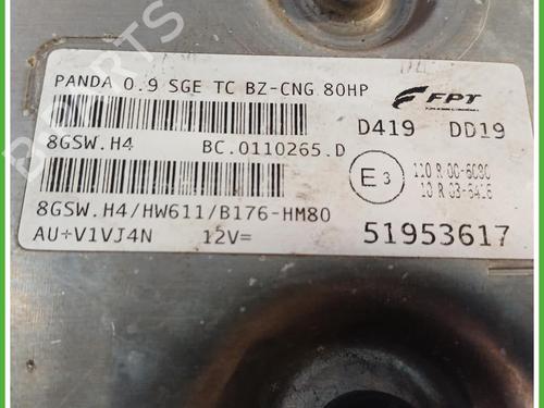 Engine control unit (ECU) FIAT PANDA (312_, 319_) 0.9 Natural Power (312PXG1A, 312PYC1A) | BP40073949M57 - Image 5