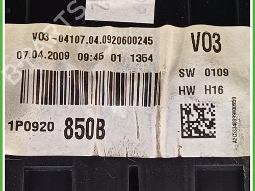 Instrument cluster SEAT LEON (1P1) 1.6 | BP21011325C47 
