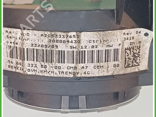 Instrument cluster PEUGEOT 207 SW (WK_) 1.4 | BP21115719C47 