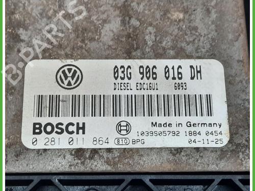 Engine control unit (ECU) SEAT TOLEDO III (5P2) 1.9 TDI | BP12909944M57 