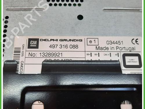 Radio OPEL CORSA D (S07) 1.3 CDTI (L08, L68) | BP12961149E6 